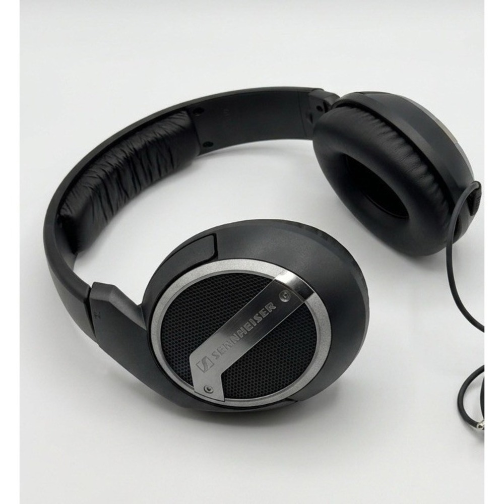 Sennheiser HD 449 Over Ear Headphones Black Tested‎ Working Good Condition